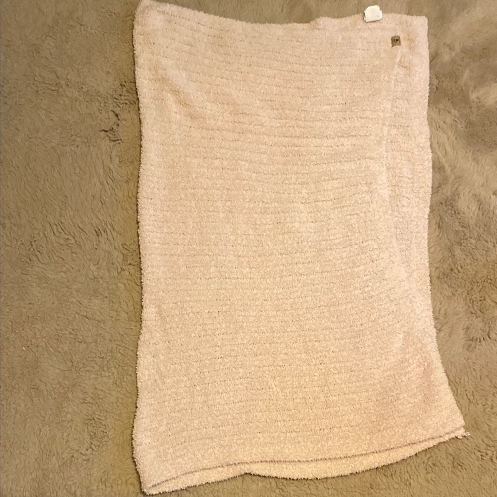 Cozy Blush Baby Blanket